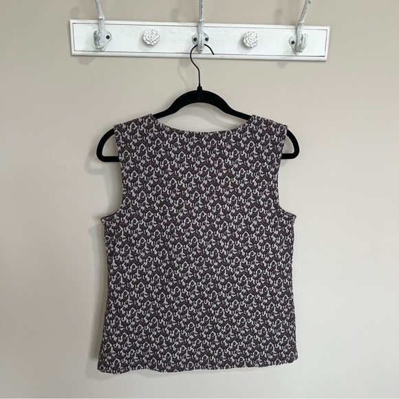 Women’s Maeve Pattern Sleeveless Top with Knot - Size Medium - Picture 4 of 7